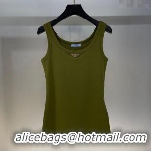 Low Cost Prada Vest 30036 Green 2025