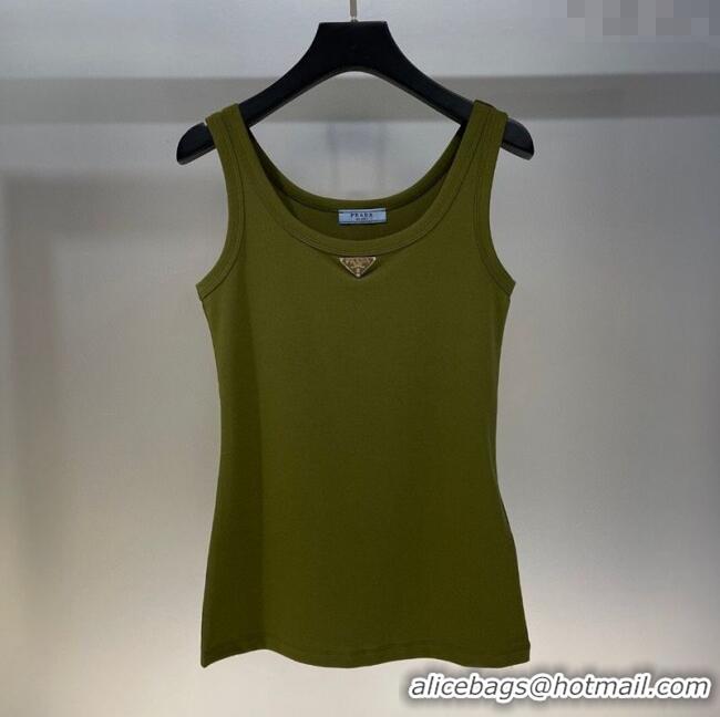 Low Cost Prada Vest 30036 Green 2025