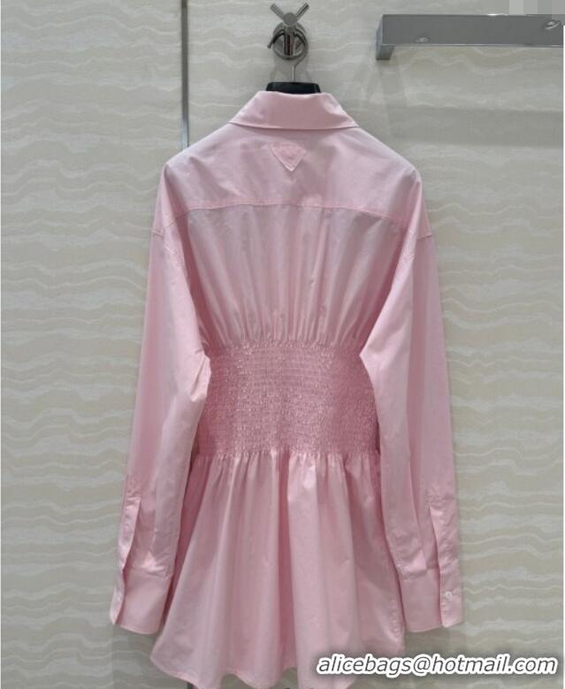 Well Crafted Prada Waisted Shirt 430040 Pink 2025