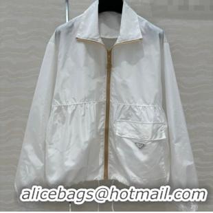 Luxury Discount Prada Jacket 30058 White 2025