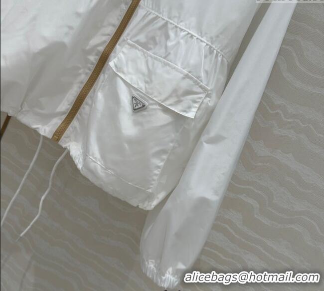 Luxury Discount Prada Jacket 30058 White 2025