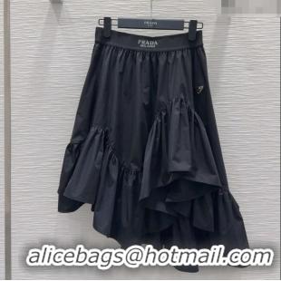 Luxury Cheap Prada Skirt 30064 Black 2025