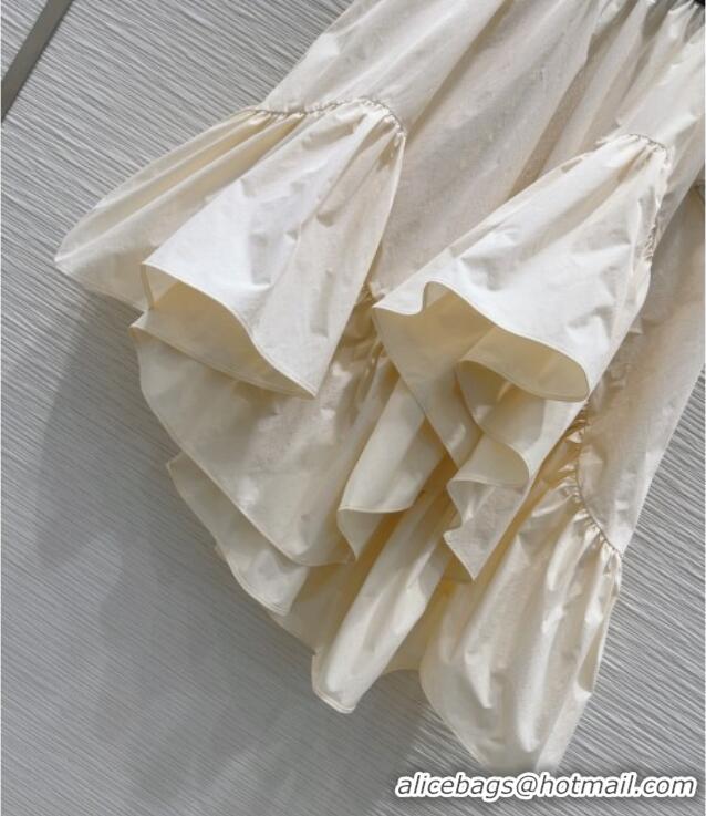 Unique Grade Prada Skirt 30064 Cream Beige 2025