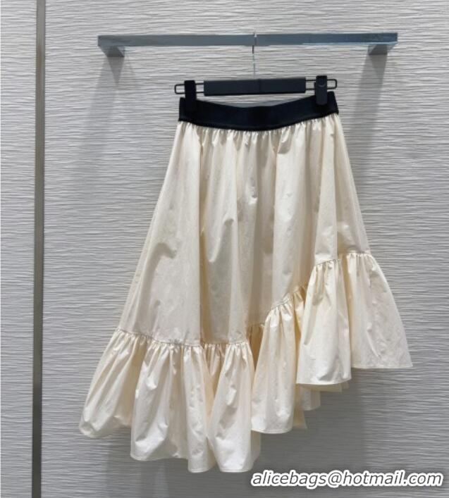 Unique Grade Prada Skirt 30064 Cream Beige 2025