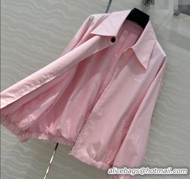 Buy New Cheap Prada Cotton Shirt 30066 Pink 2025