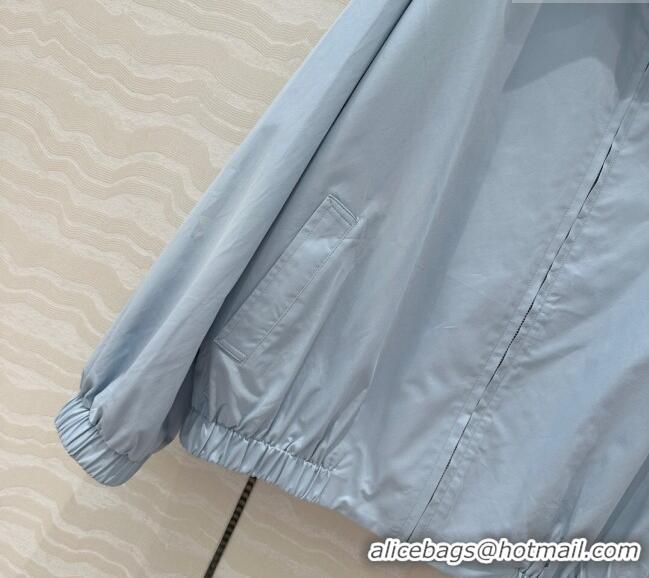 Reasonable Price Prada Cotton Shirt 30066 Blue 2025