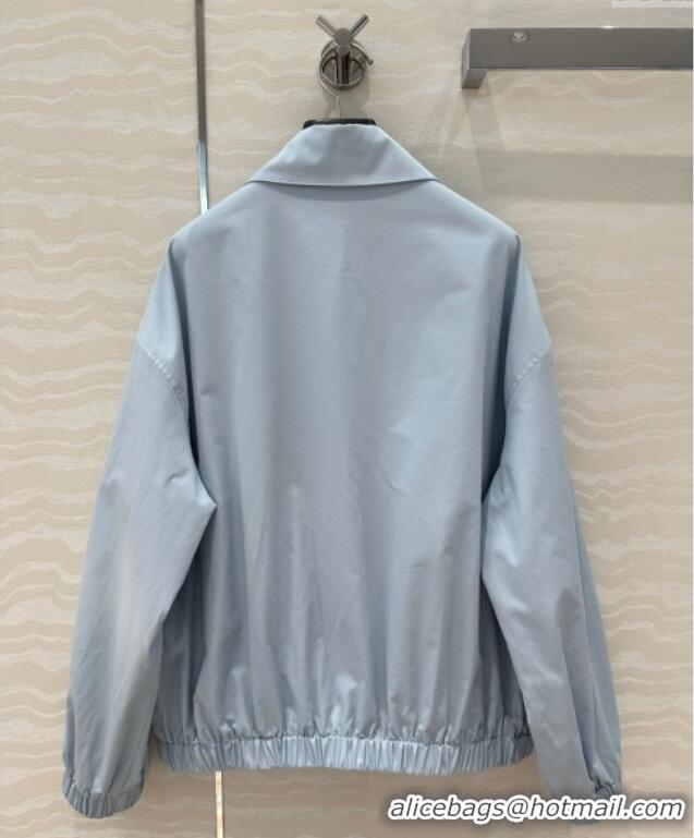 Reasonable Price Prada Cotton Shirt 30066 Blue 2025