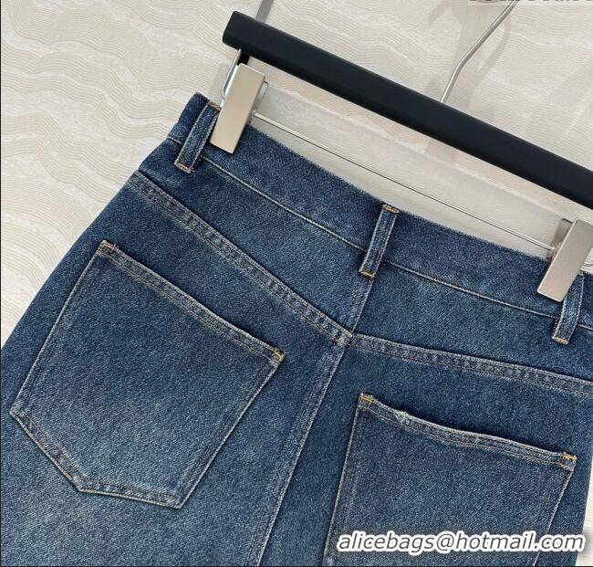 Super Quality Prada Denim Shorts P050707 Blue 2025