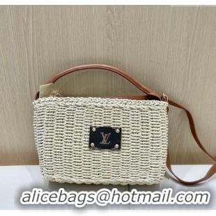 Reasonable Price Louis Vuitton Straw Basket Bag LV051301 Beige 2025