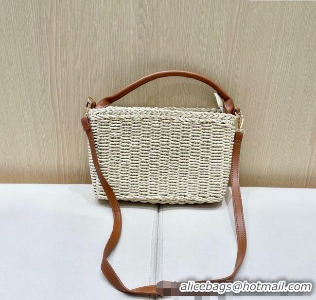 Reasonable Price Louis Vuitton Straw Basket Bag LV051301 Beige 2025