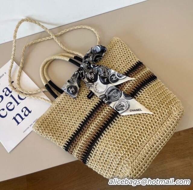 Famous Brand Chanel Straw Basket Bag CH051304 Beige 2025