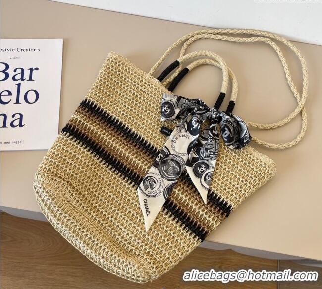 Famous Brand Chanel Straw Basket Bag CH051304 Beige 2025