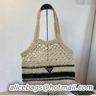 Reasonable Price Prada Straw Bag PR051301 Beige 2025