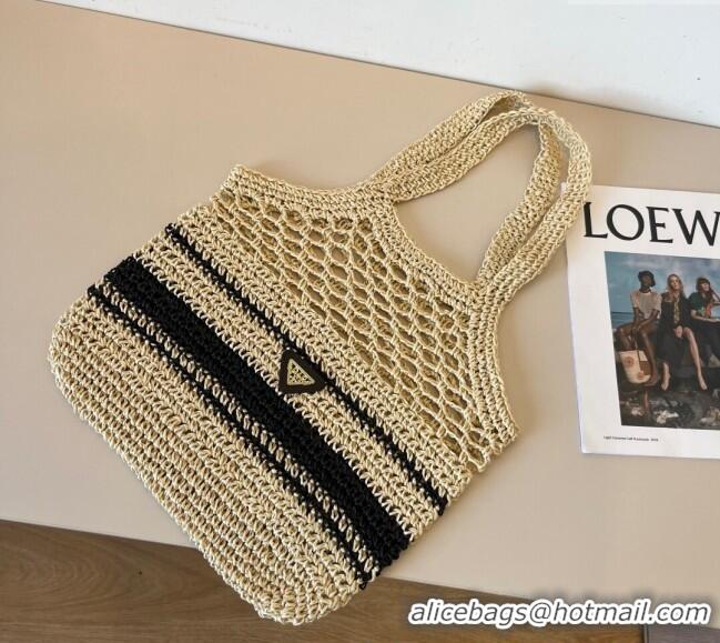 Reasonable Price Prada Straw Bag PR051301 Beige 2025