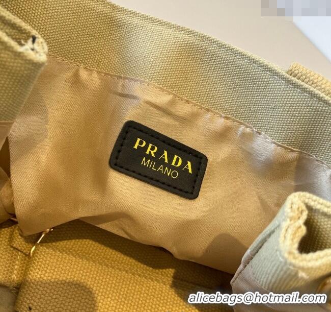 Traditional Discount Prada Canvas Tote Bag PR051304 Beige 2025