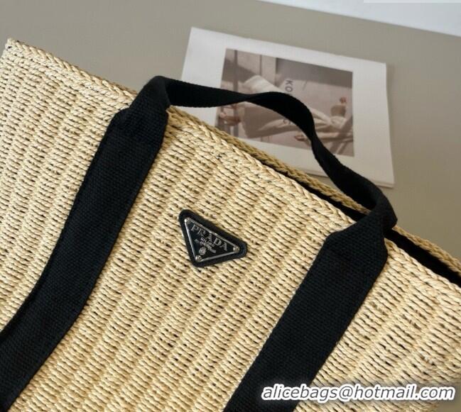 Grade Design Prada Straw Basket Bag PR051305 Beige 2025