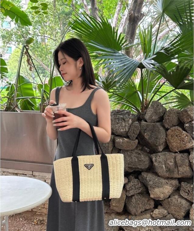 Grade Design Prada Straw Basket Bag PR051305 Beige 2025