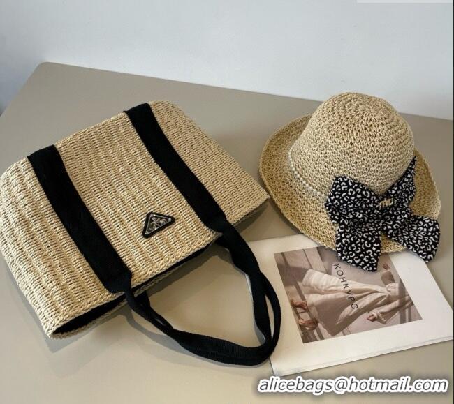 Grade Design Prada Straw Basket Bag PR051305 Beige 2025