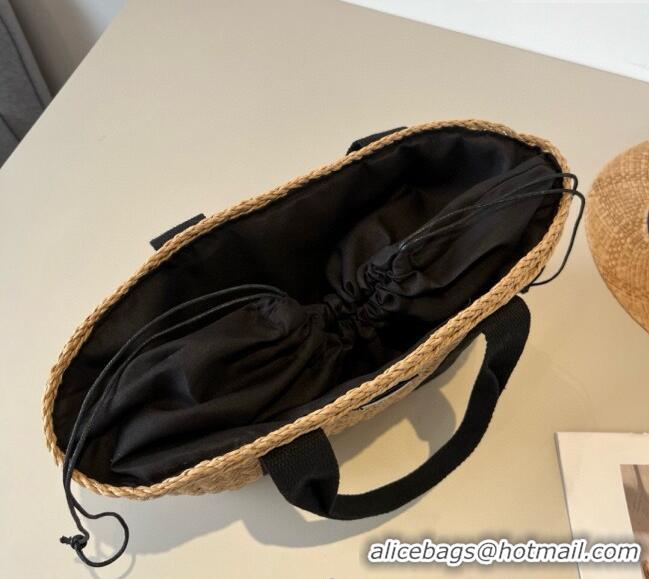 Buy New Cheap Prada Straw Basket Bag PR051305 Khaki 2025