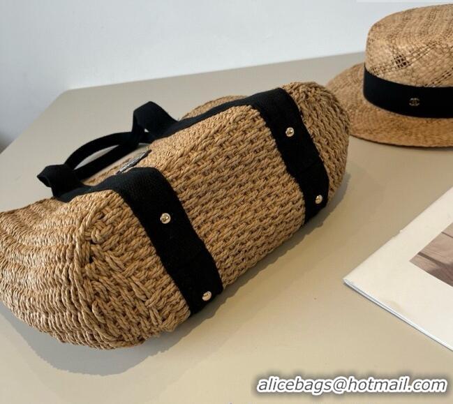 Buy New Cheap Prada Straw Basket Bag PR051305 Khaki 2025