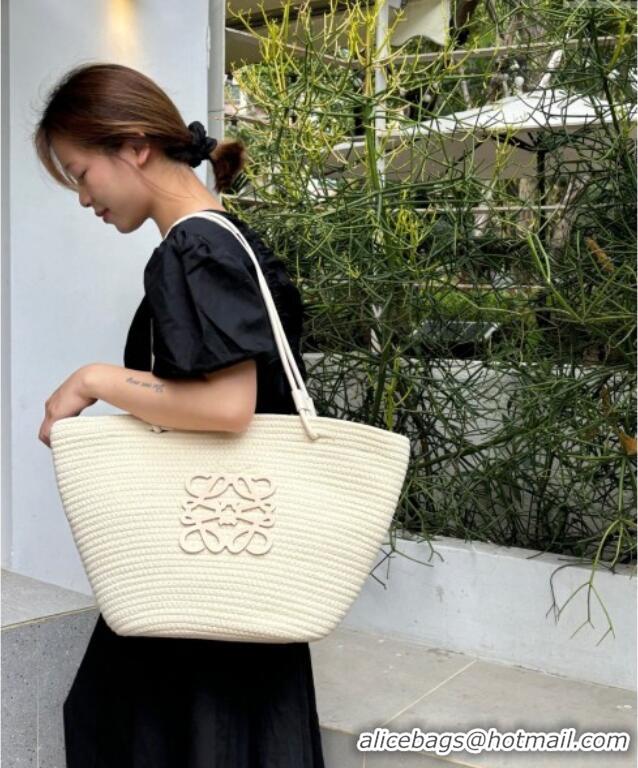 Buy Discount Loewe Straw Basket Bag LW051301 Beige 2025