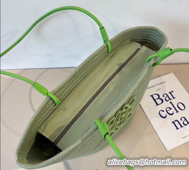 Buy Promotional Loewe Straw Basket Bag LW051301 Green 2025