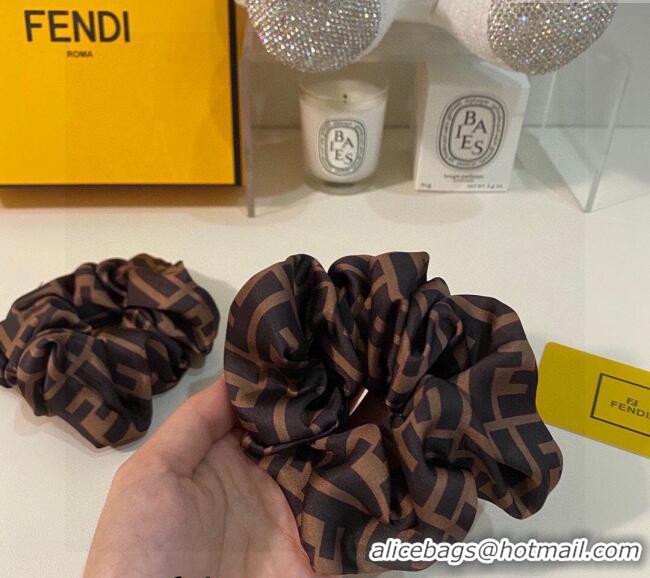 Promotional Fendi FF Hair Ring 0111 Brown 2024