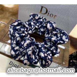 Famous Brand Dior Oblique Hair Ring 0111 Blue 2024