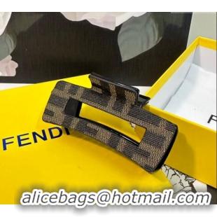 Grade Promotional Fendi FF Hair Clip F0111 Brown 2024