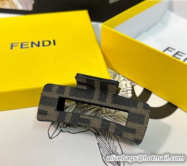 Grade Promotional Fendi FF Hair Clip F0111 Brown 2024