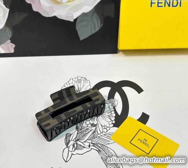 Grade Promotional Fendi FF Hair Clip F0111 Brown 2024