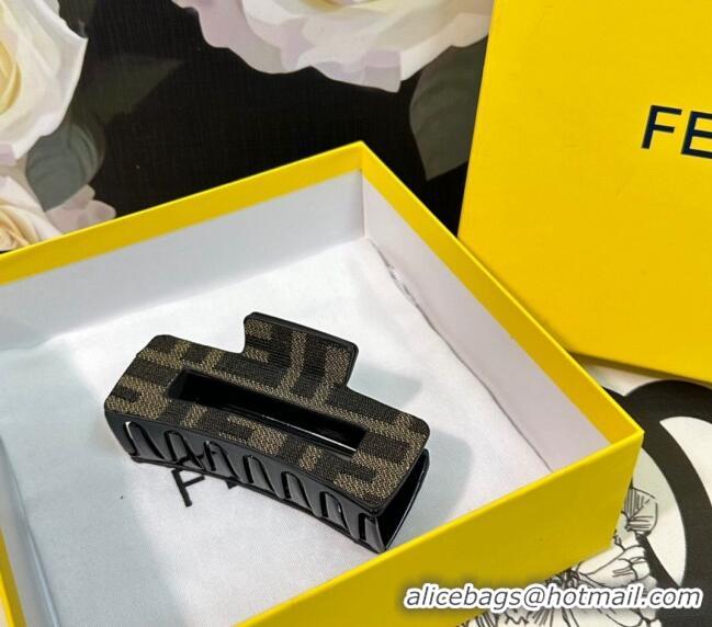 Grade Promotional Fendi FF Hair Clip F0111 Brown 2024