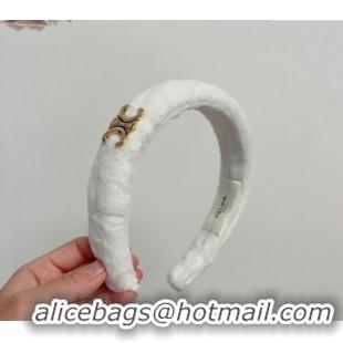 Hot Sell Cheap Celine Fur Heaband 0131 White 2024