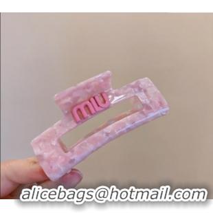 Good Quality Miu Miu Hair Clip 0302 Pink 2024