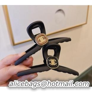 Top Quality Chanel Black Hair Clip with Charm C0302 2024