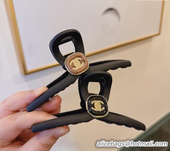 Top Quality Chanel Black Hair Clip with Charm C0302 2024