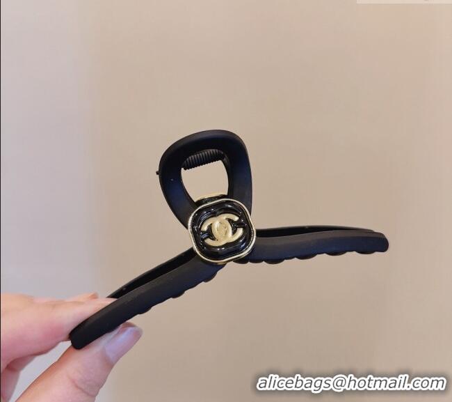 Top Quality Chanel Black Hair Clip with Charm C0302 2024