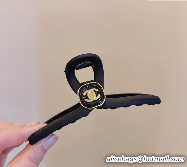 Top Quality Chanel Black Hair Clip with Charm C0302 2024