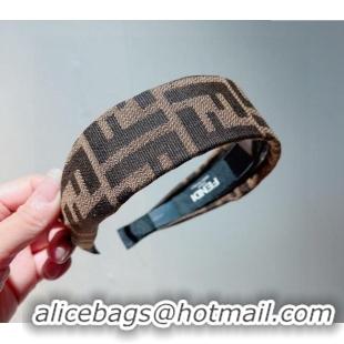 Unique Grade Fendi FF Headband 0302 Brown 2024