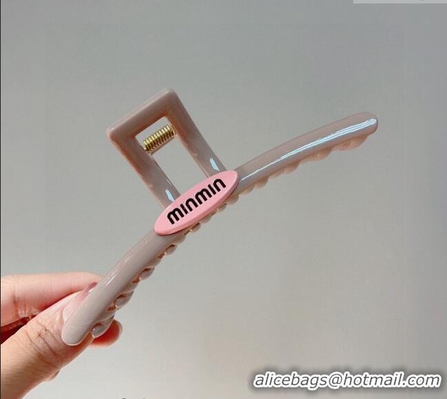 Super Quality Miu Miu Long Hair Clip 0302 Pink 2024