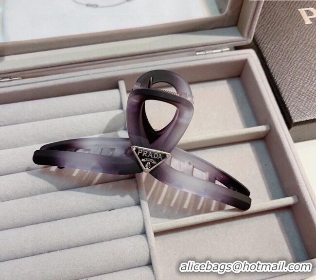 Low Price Prada Acrylic Hair Clip P0302 Grey 2024