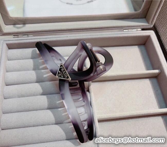 Low Price Prada Acrylic Hair Clip P0302 Grey 2024