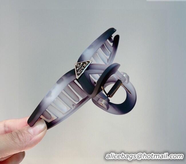 Low Price Prada Acrylic Hair Clip P0302 Grey 2024