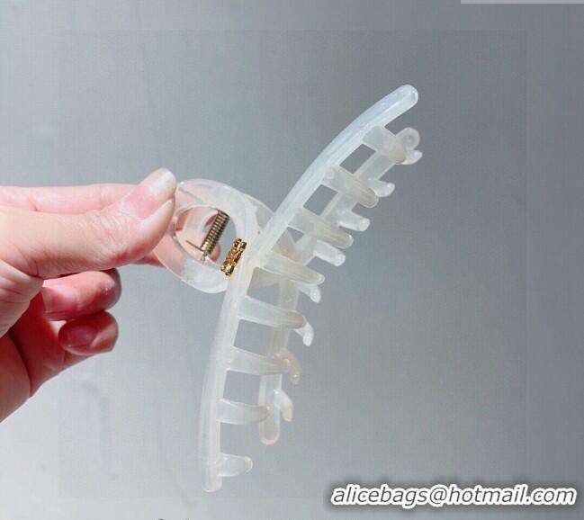 Grade Design Celine Logo Hair Clip 0304 White 2024