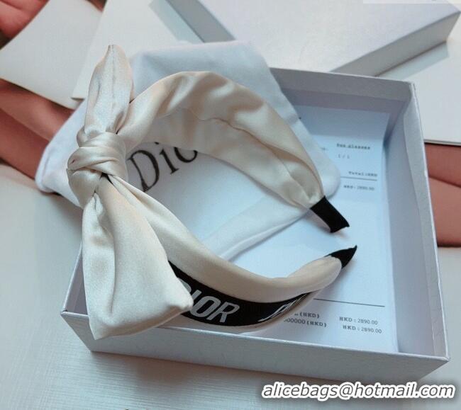 Reasonable Price Dior J'Adior Headband 0304 White 2024