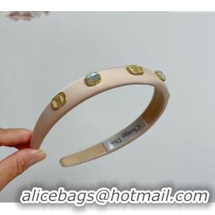 Promotional Dior Headband with Charm D0304 Beige 2024