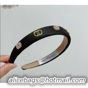 Inexpensive Dior Headband with Charm 0304 Black 2024