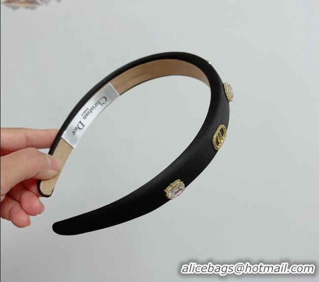 Inexpensive Dior Headband with Charm 0304 Black 2024