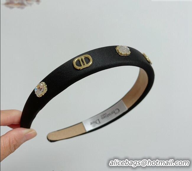 Inexpensive Dior Headband with Charm 0304 Black 2024