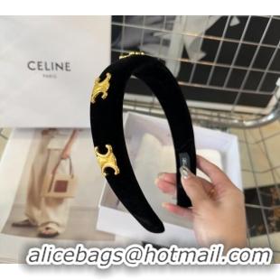 Buy Famous Brand Celine Black Headband CH03302 2024